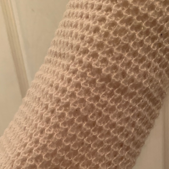 Hem & Thread Cream V-Neck Sweater with Multicolor Trim - Picture 8 of 11